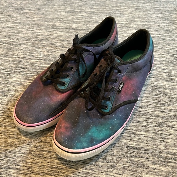 Vans Shoes - Space Print Vans size 10 Women’s